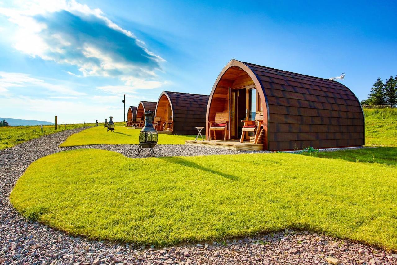 Skeabost View Pods Skye Villa Portree Ngoại thất bức ảnh