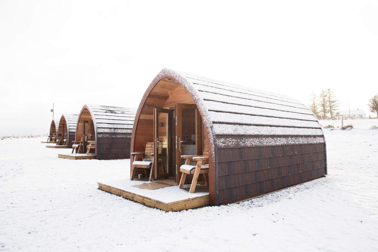 Skeabost View Pods Skye Villa Portree Ngoại thất bức ảnh