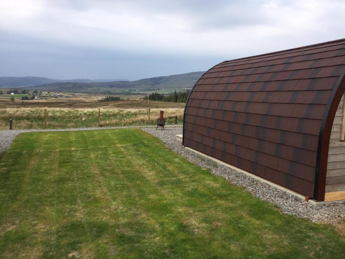 Skeabost View Pods Skye Villa Portree Ngoại thất bức ảnh