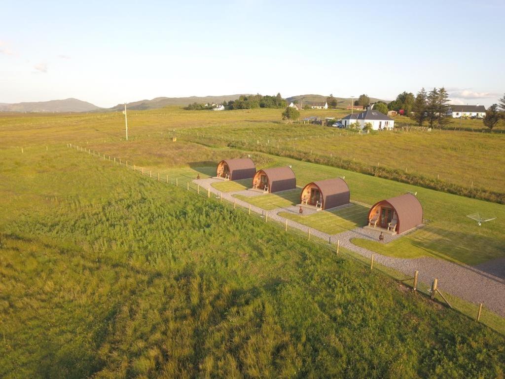 Skeabost View Pods Skye Villa Portree Ngoại thất bức ảnh